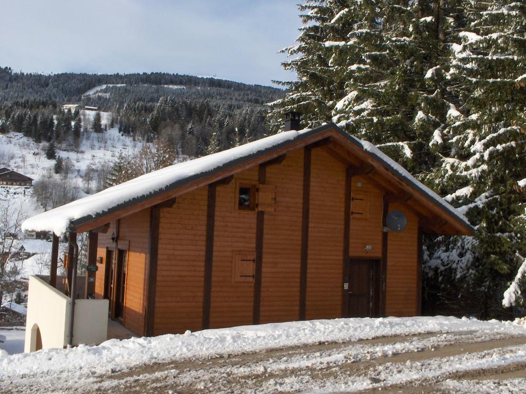 Magnificent Chalet On The Mountain Slopes Les Gets Exterior foto